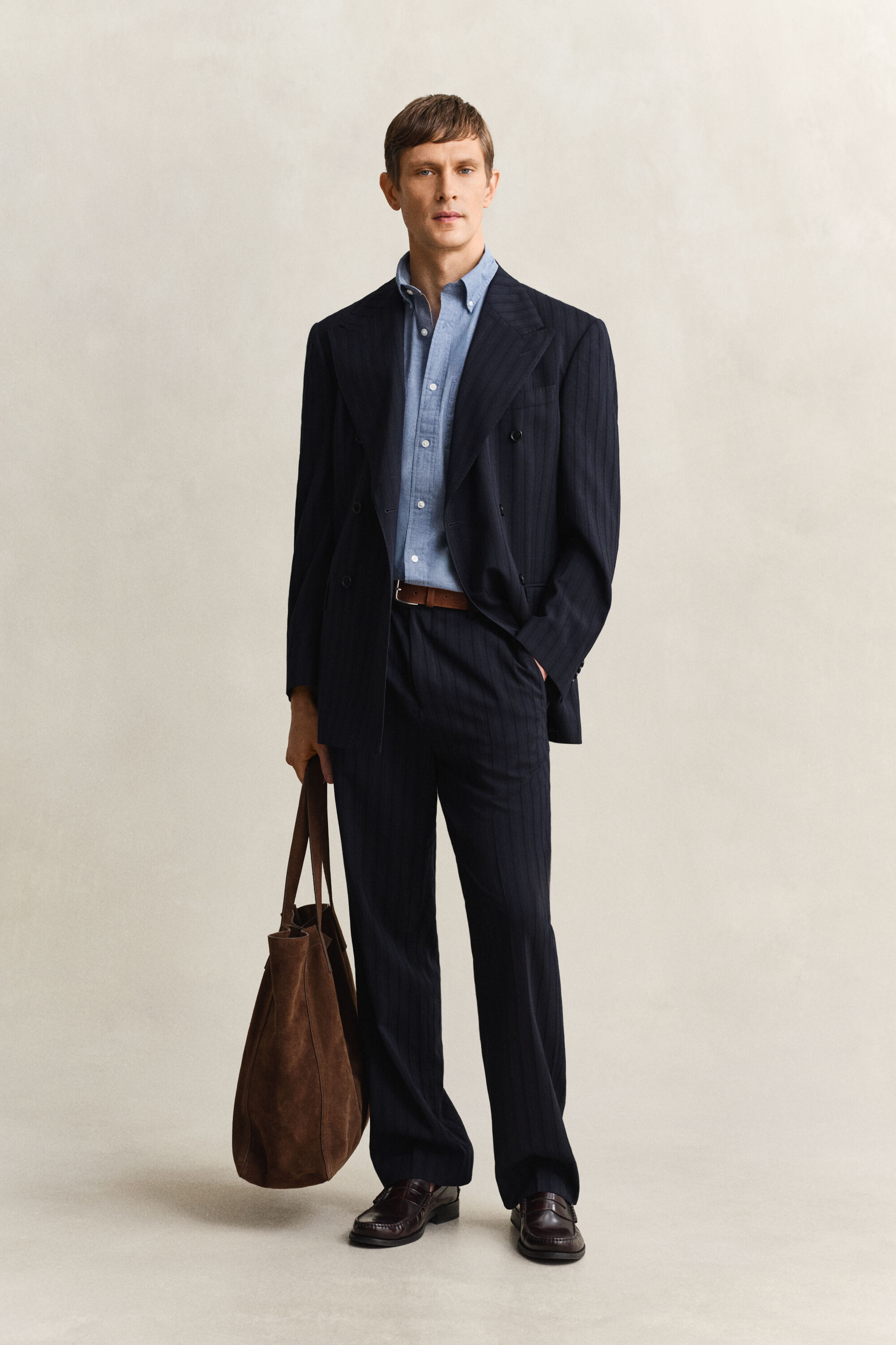 Camicia classica a maniche corte in popeline