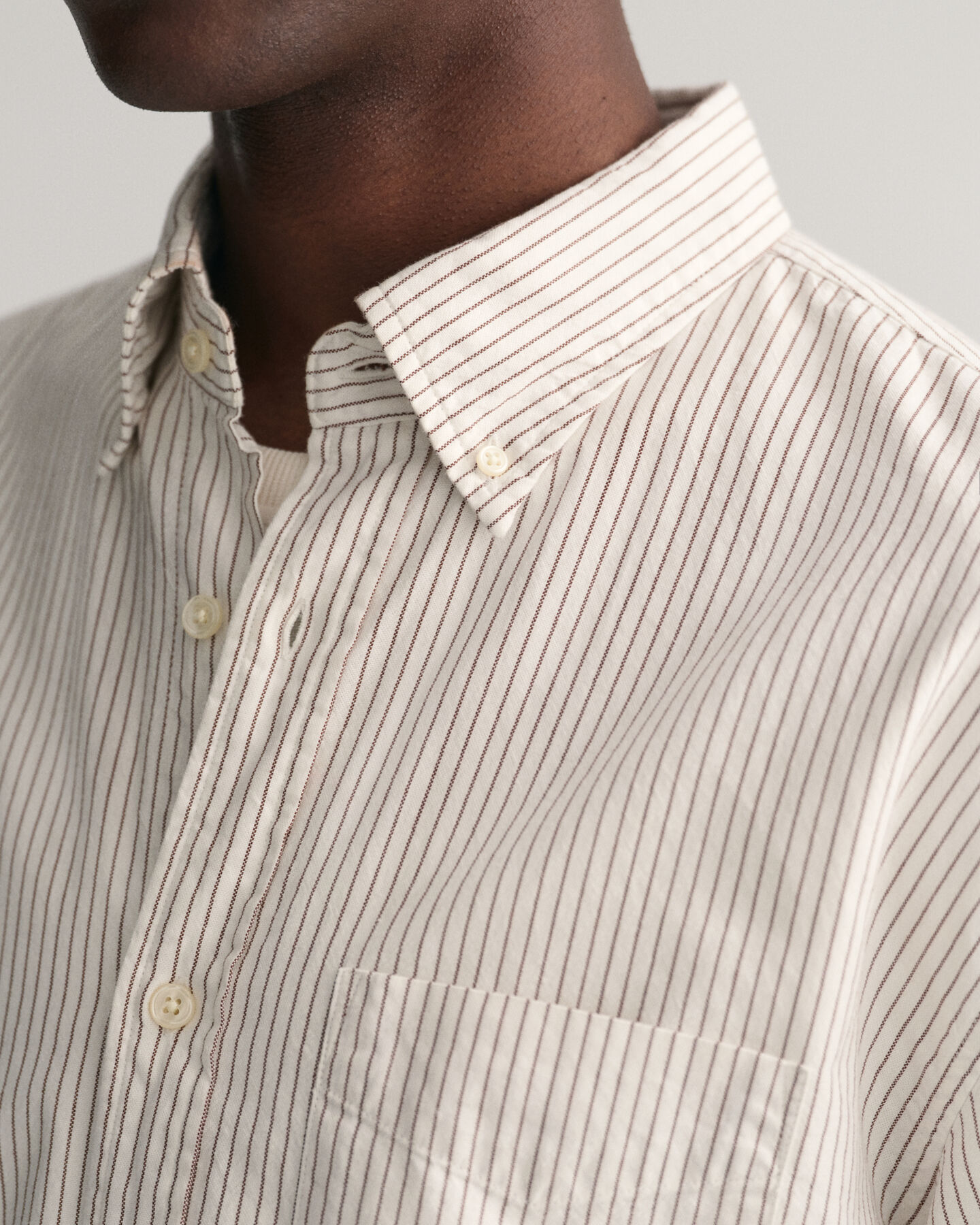 Camicia Oxford Archive a righe relaxed fit