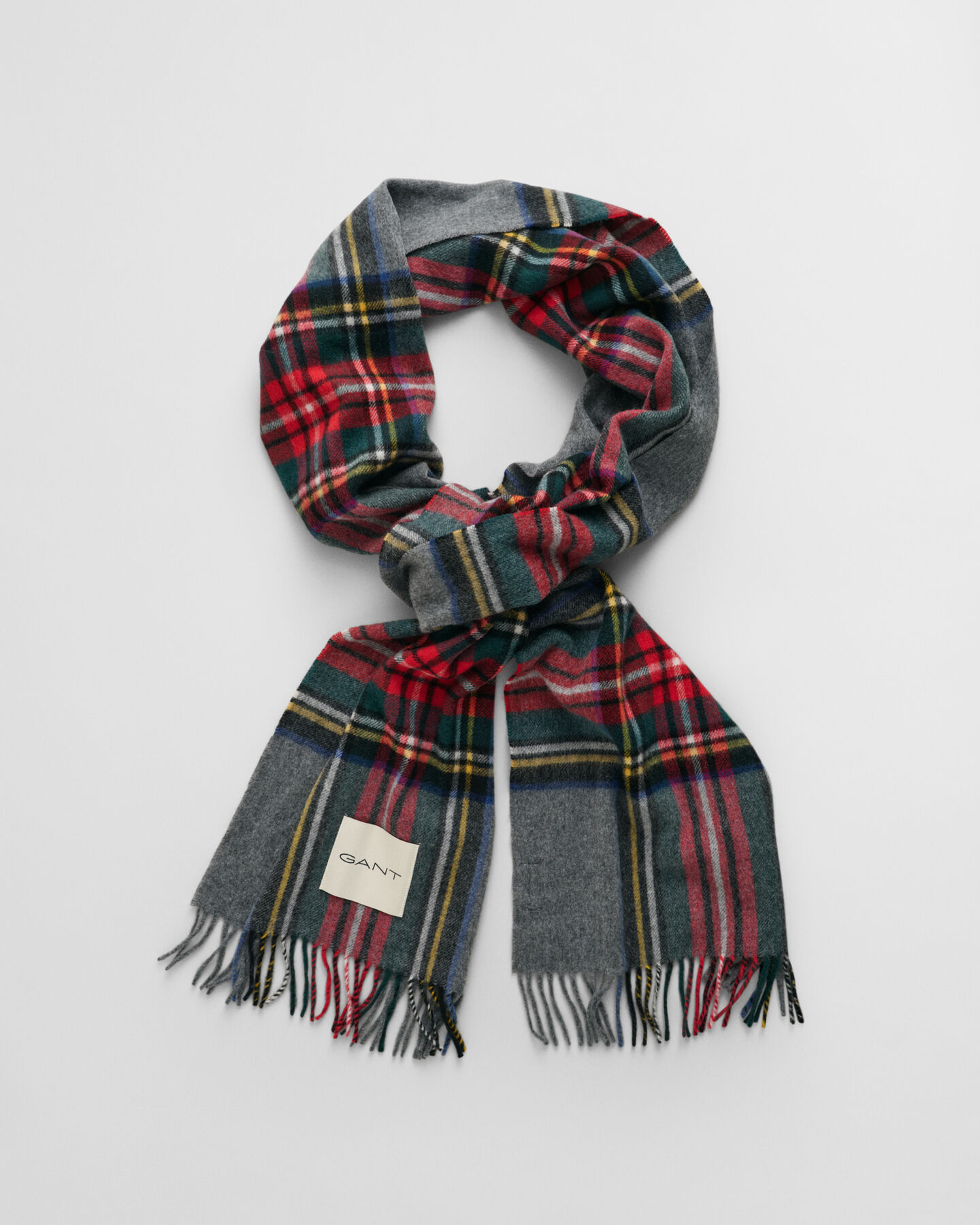 Sciarpa Tartan in misto cashmere