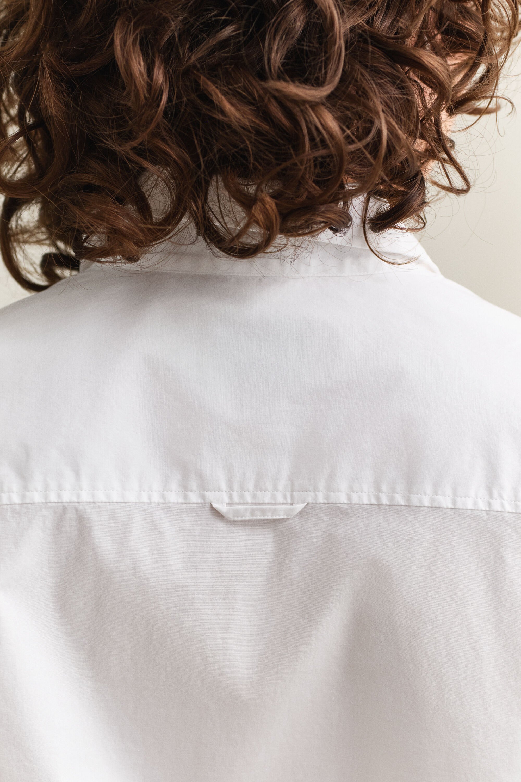 Camicia in popeline slim fit