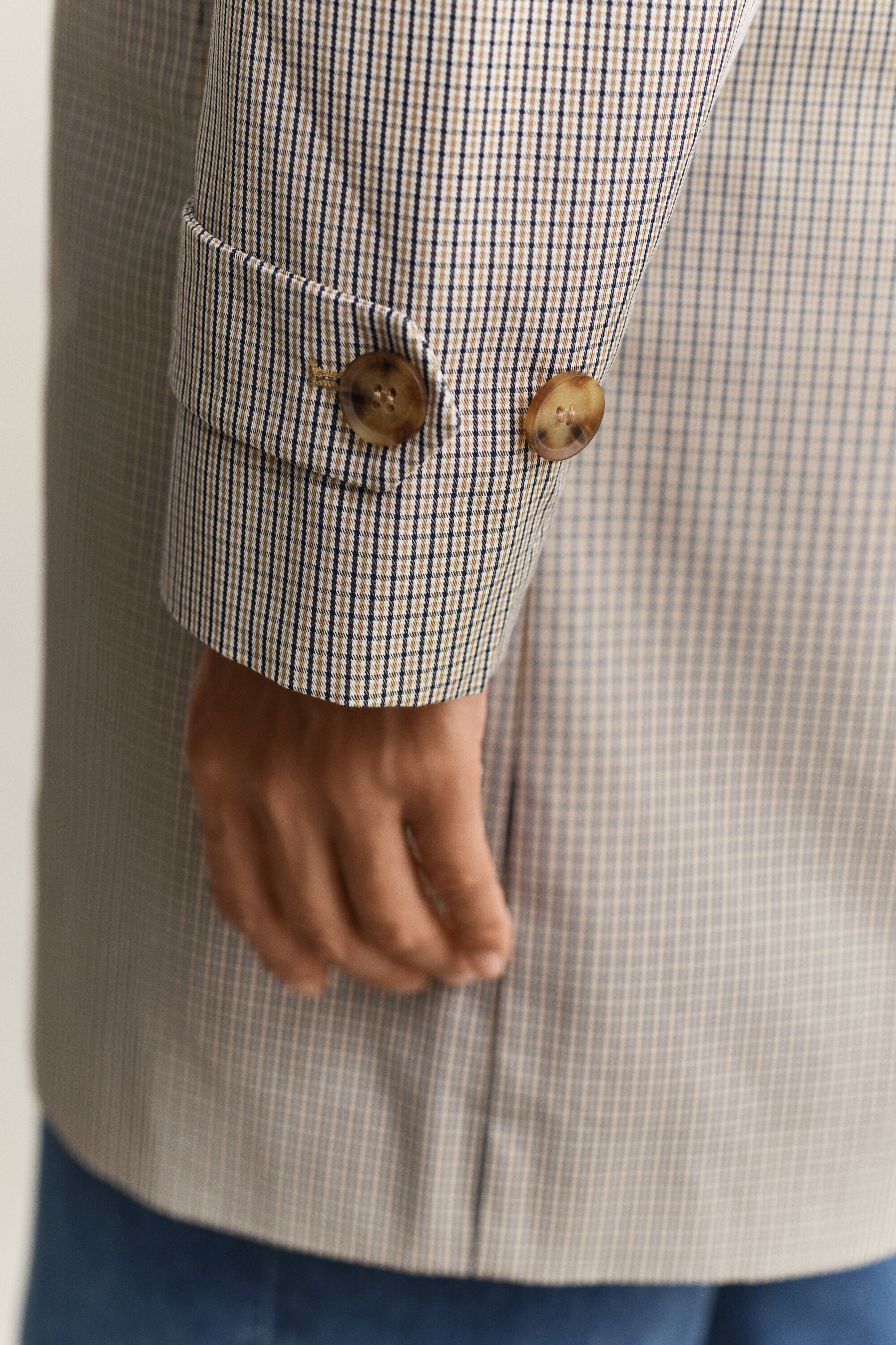 Impermeabile a quadri