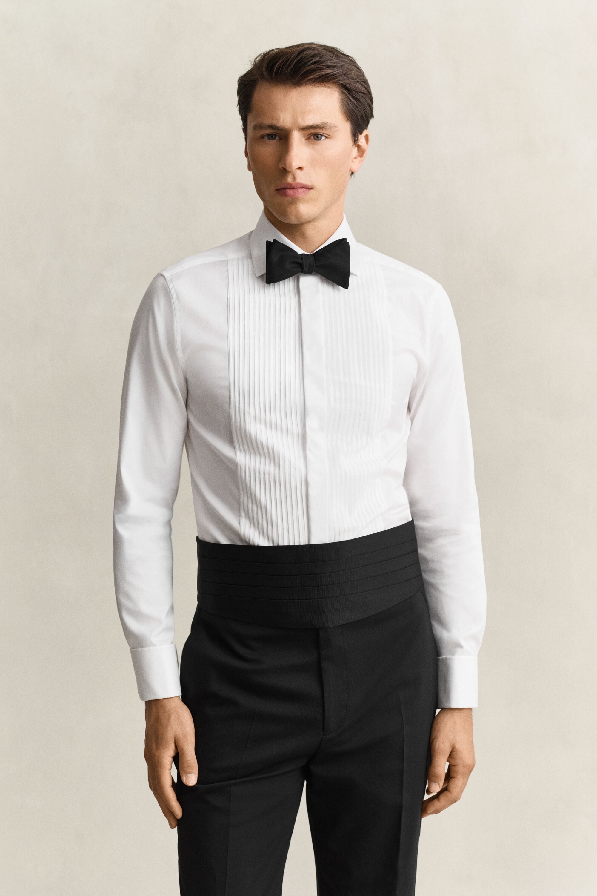 Camicia da smoking sartoriale