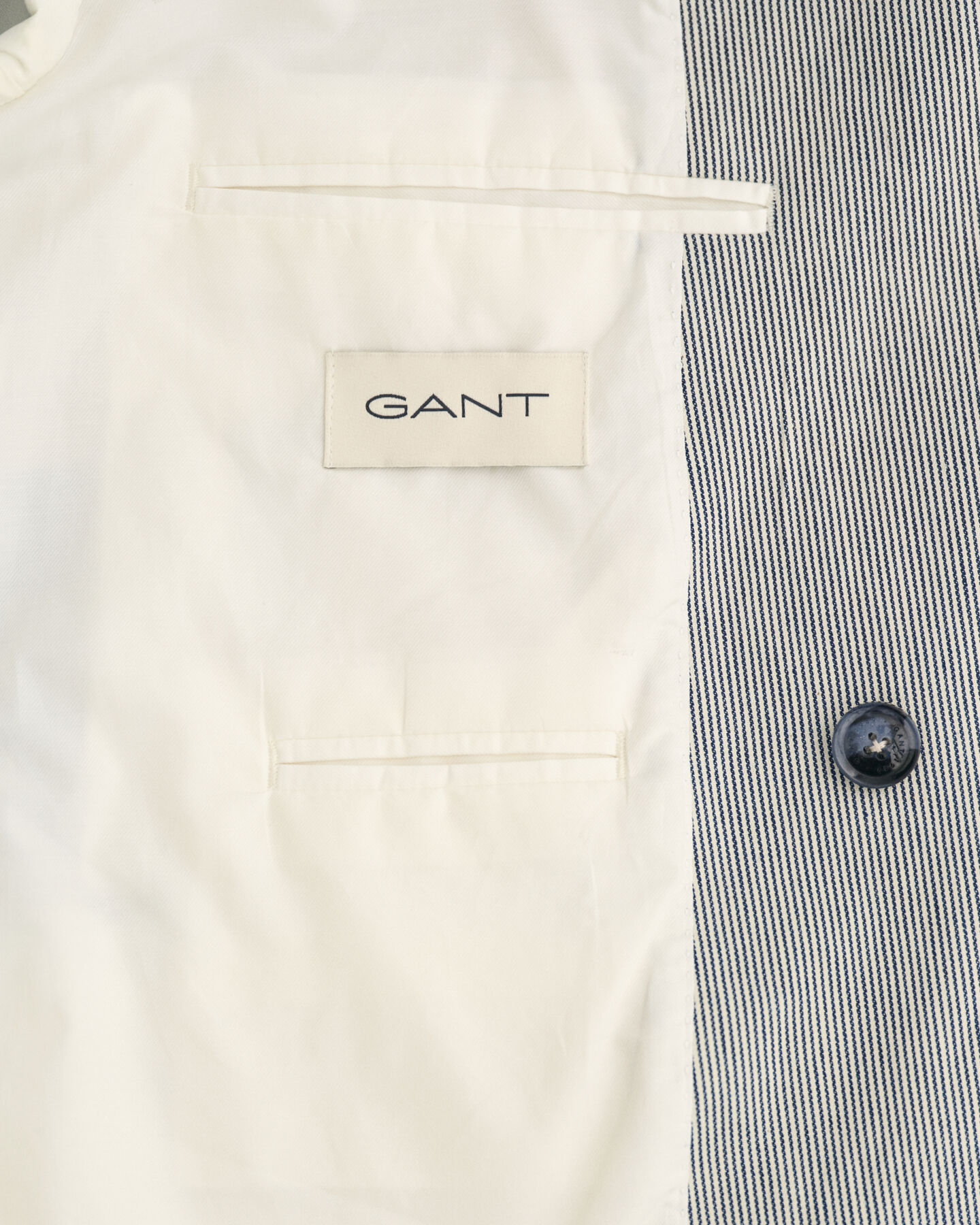 Blazer doppiopetto a righe oversize