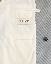 Blazer doppiopetto a righe oversize