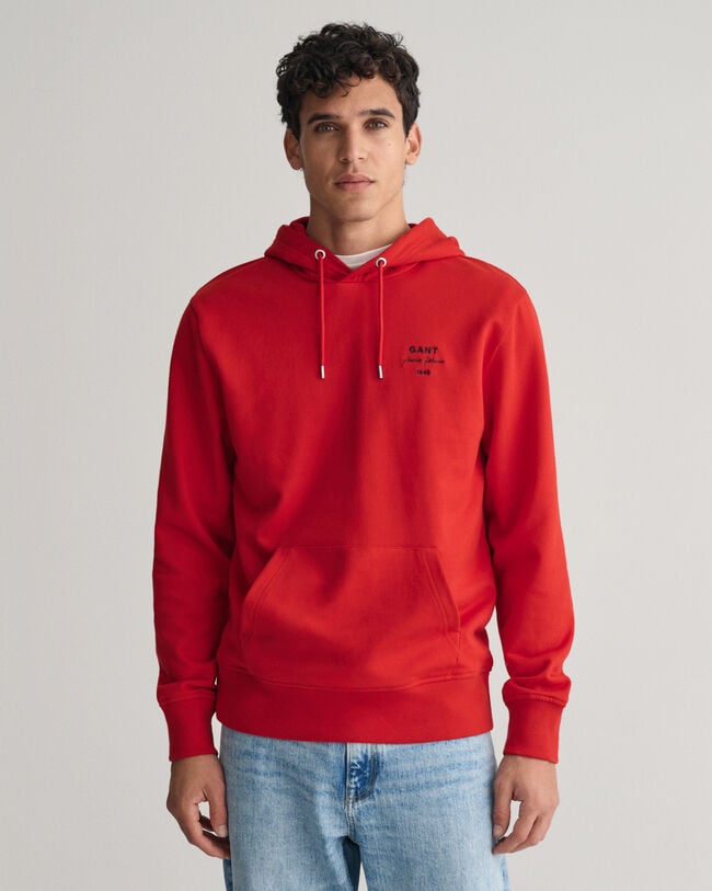 Felpa con cappuccio Script Graphic GANT