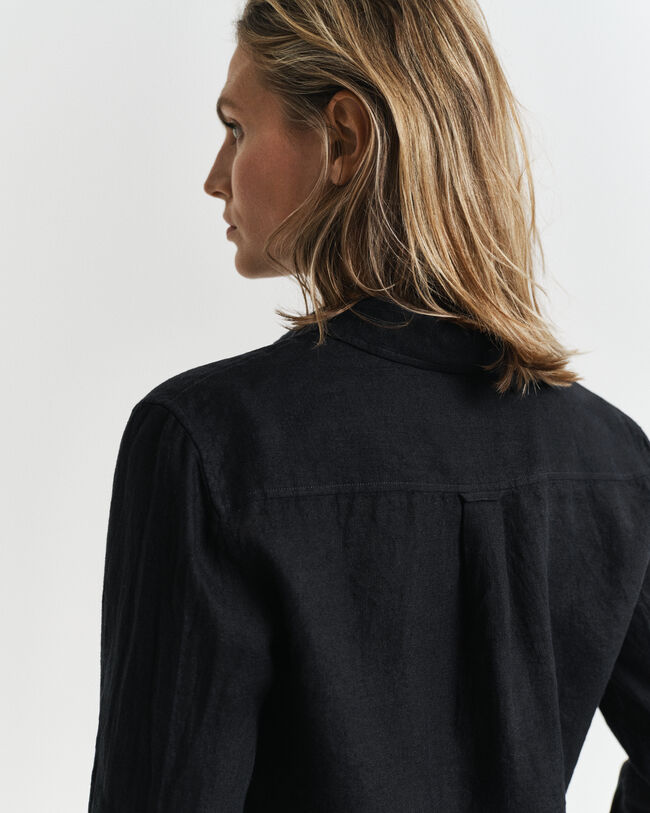 Camicia di lino regular fit