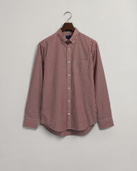 Camicia in broadcloth a righe regular fit