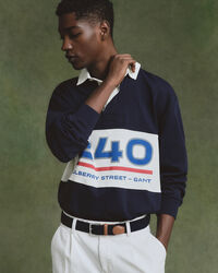 Heavy Rugger colour block con stampa