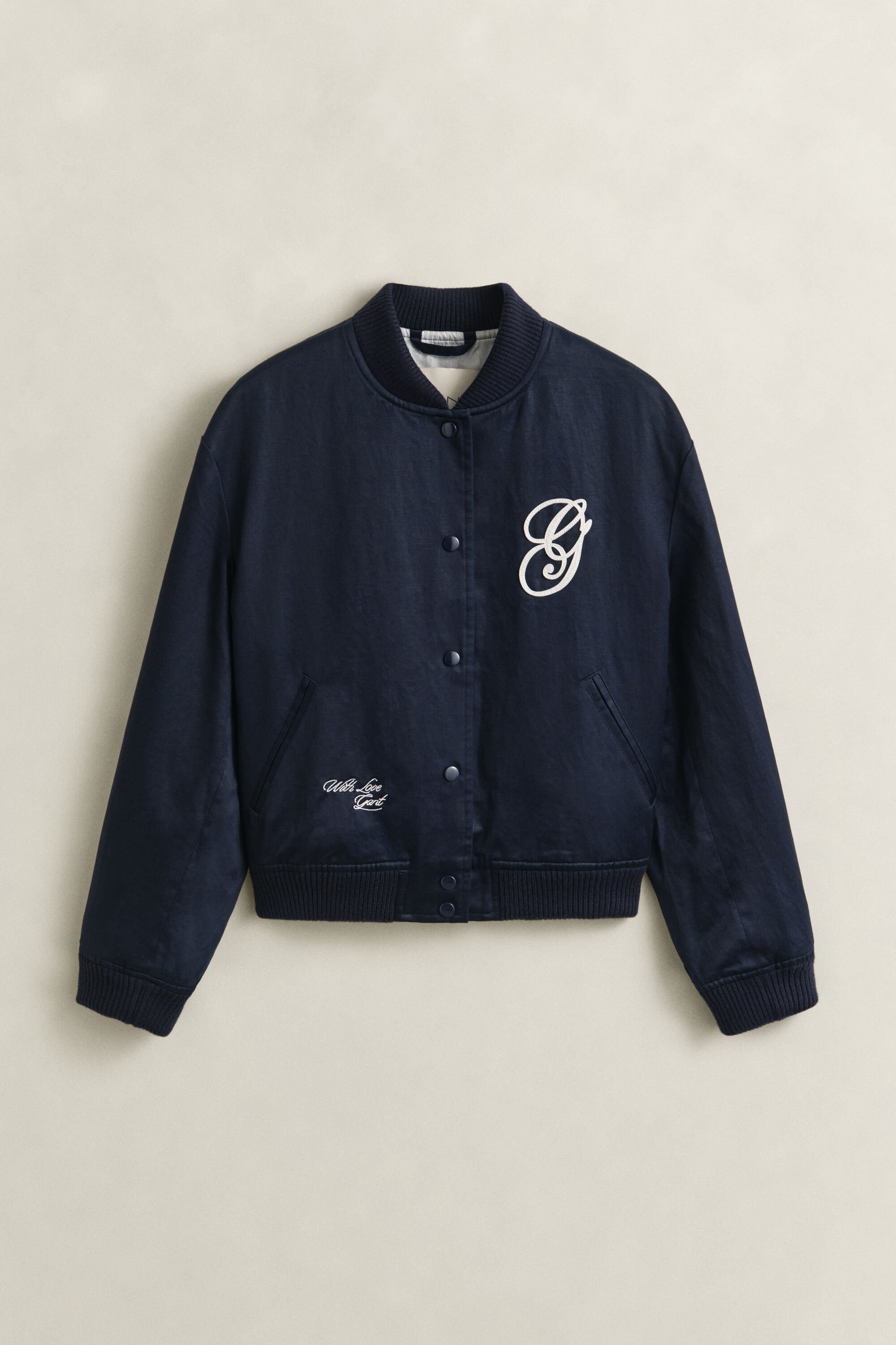Gant Varsity Jacket in raso