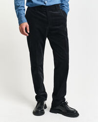 Pantaloni per abito in velluto a coste slim fit