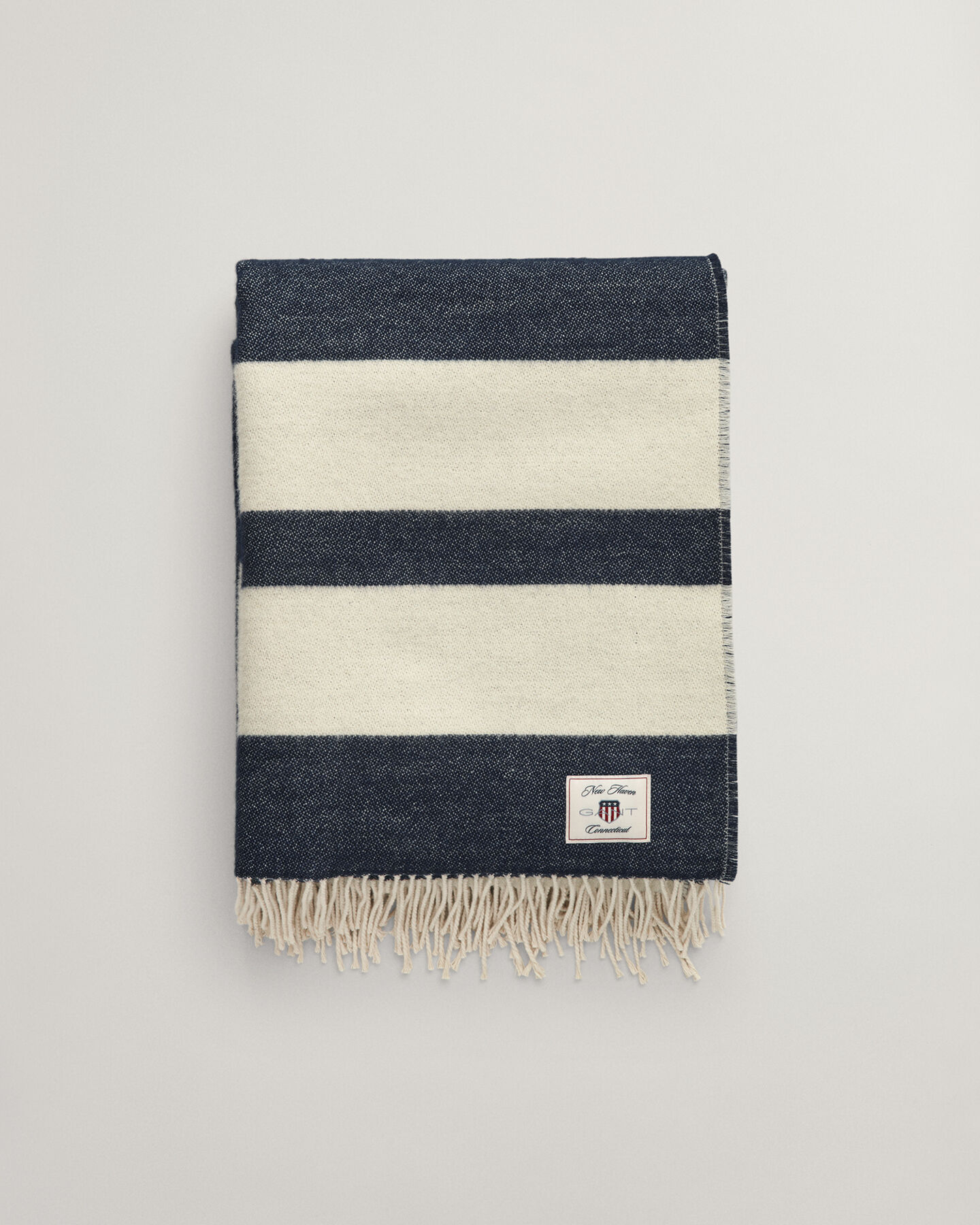 Coperta di lana a righe