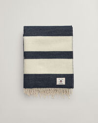Coperta di lana a righe