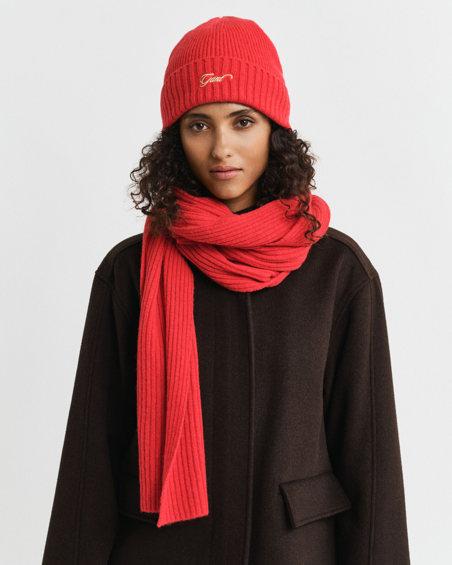 Set regalo berretto e sciarpa Script