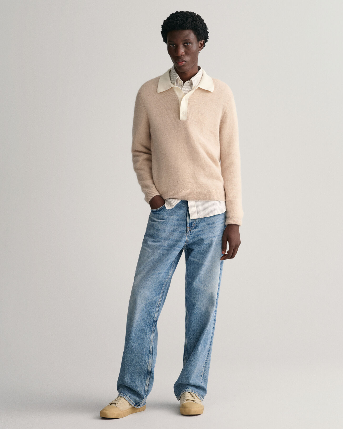 Rugger in cotone mohair