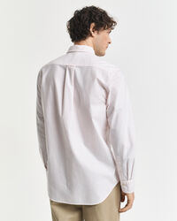 Camicia Oxford classica a righe Banker regular fit