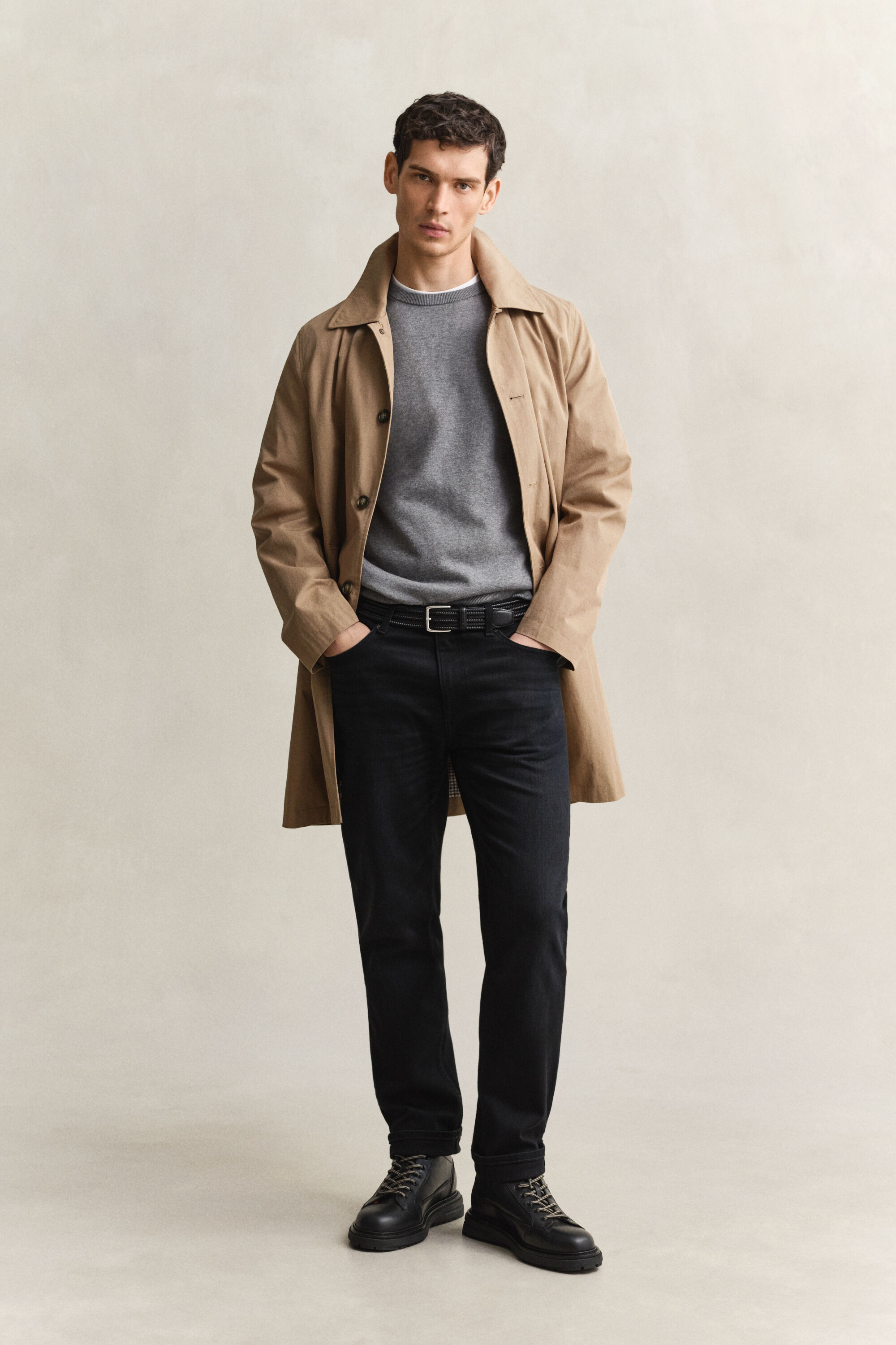 Maglia girocollo in cotone