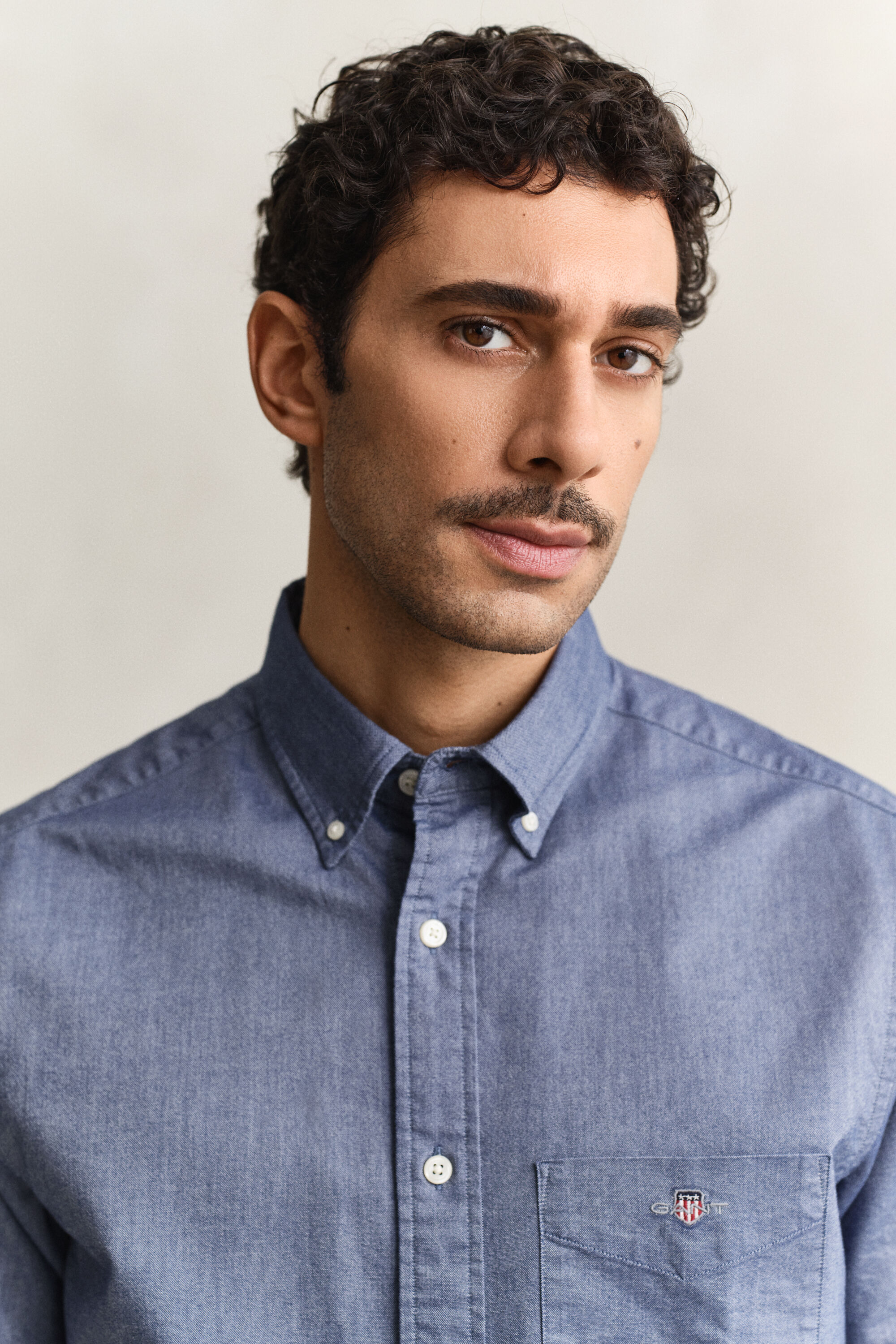 Camicia Oxford classica a maniche corte