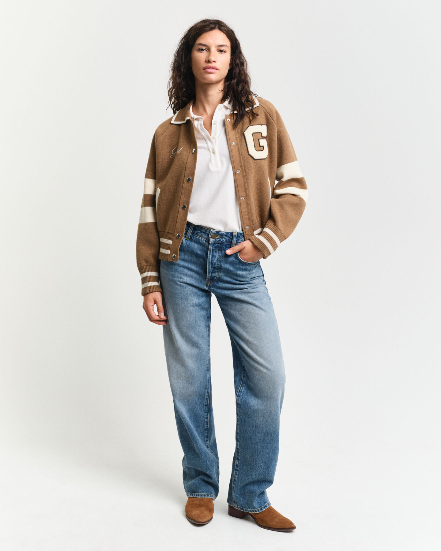 Giacca in maglia GANT Varsity