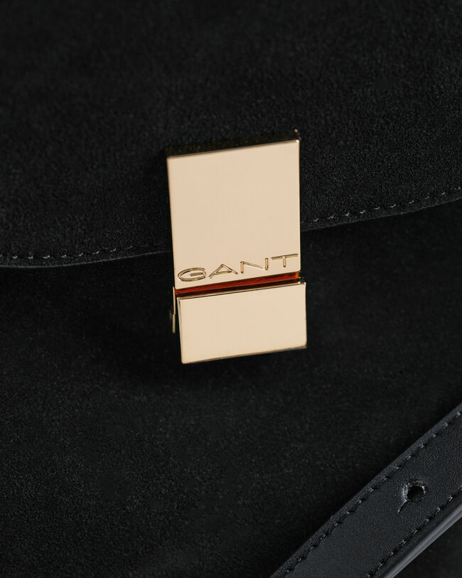 Borsa a secchiello in camoscio