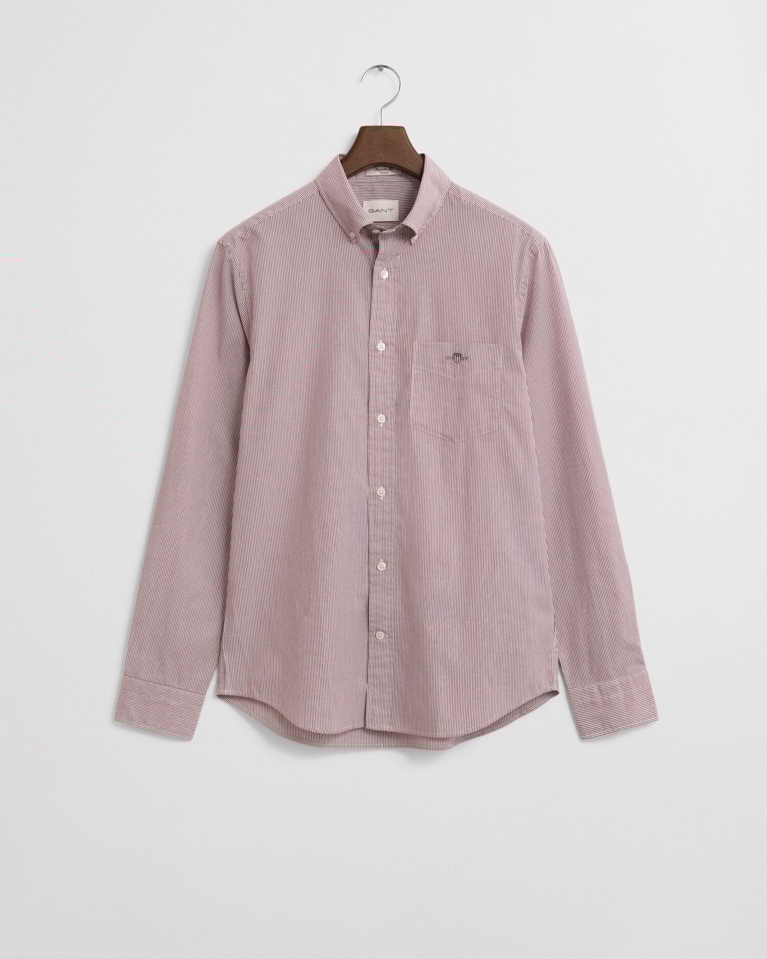 Camicia classica in popeline a righe Banker regular fit