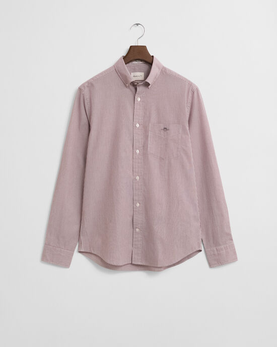 Camicia classica in popeline a righe Banker regular fit