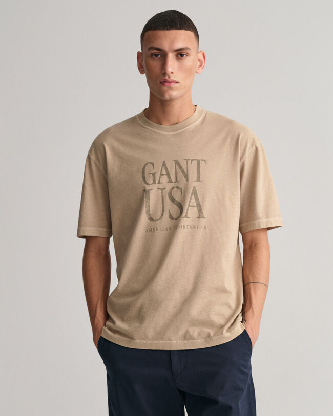 T-Shirt GANT USA Sunfaded