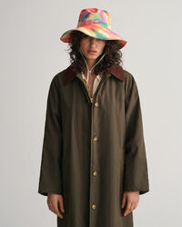 Cappello da sole in cotone e twill con stampa