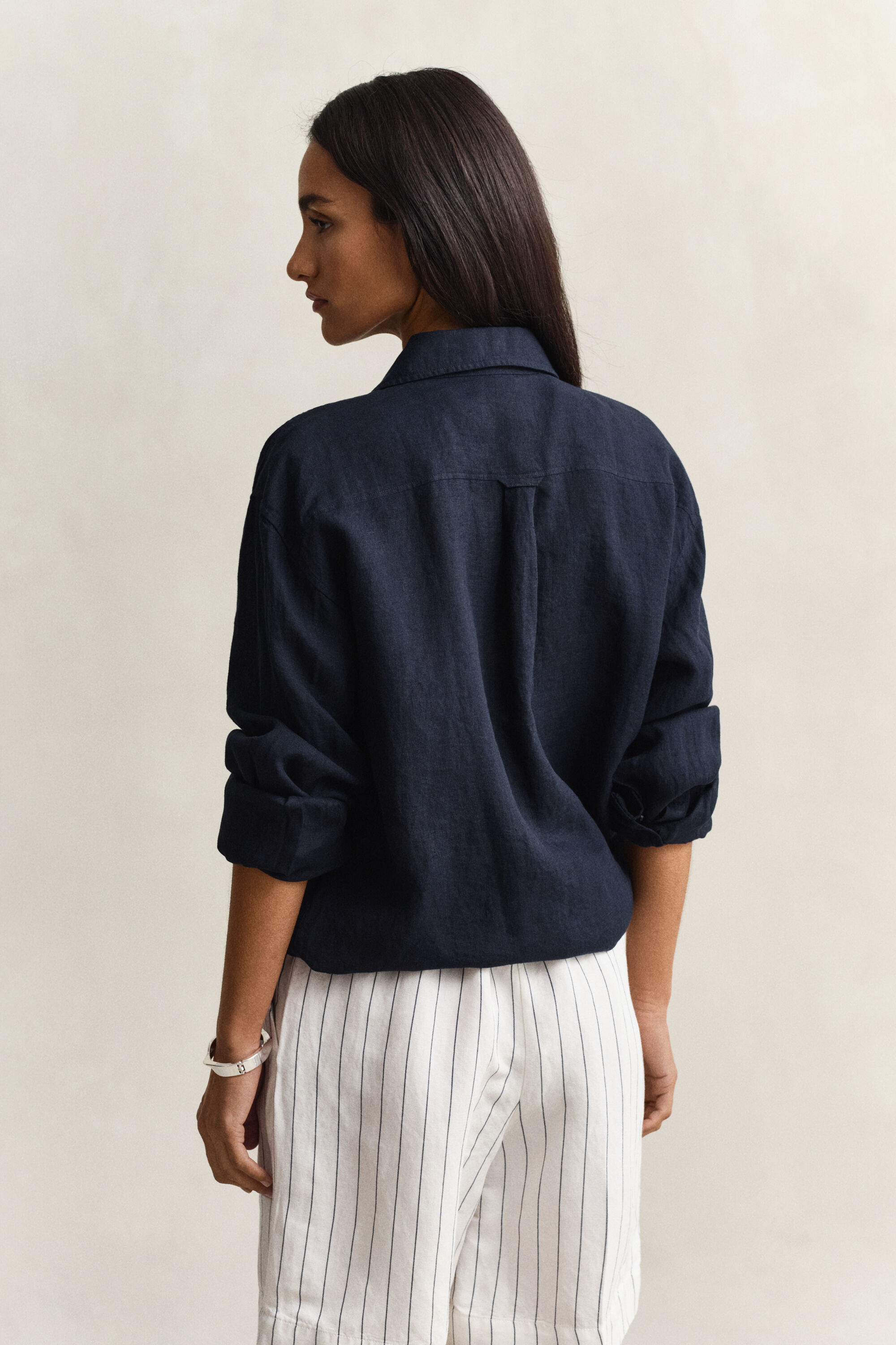 Camicia di lino relaxed fit