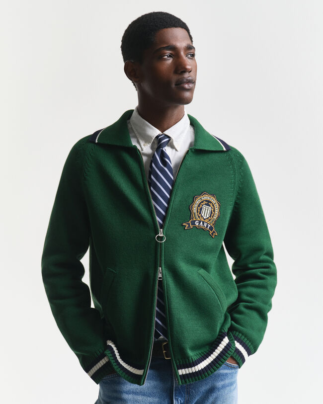 Cardigan con zip GANT 1949 Graphic