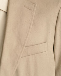 Blazer da abito in misto lino-cotone