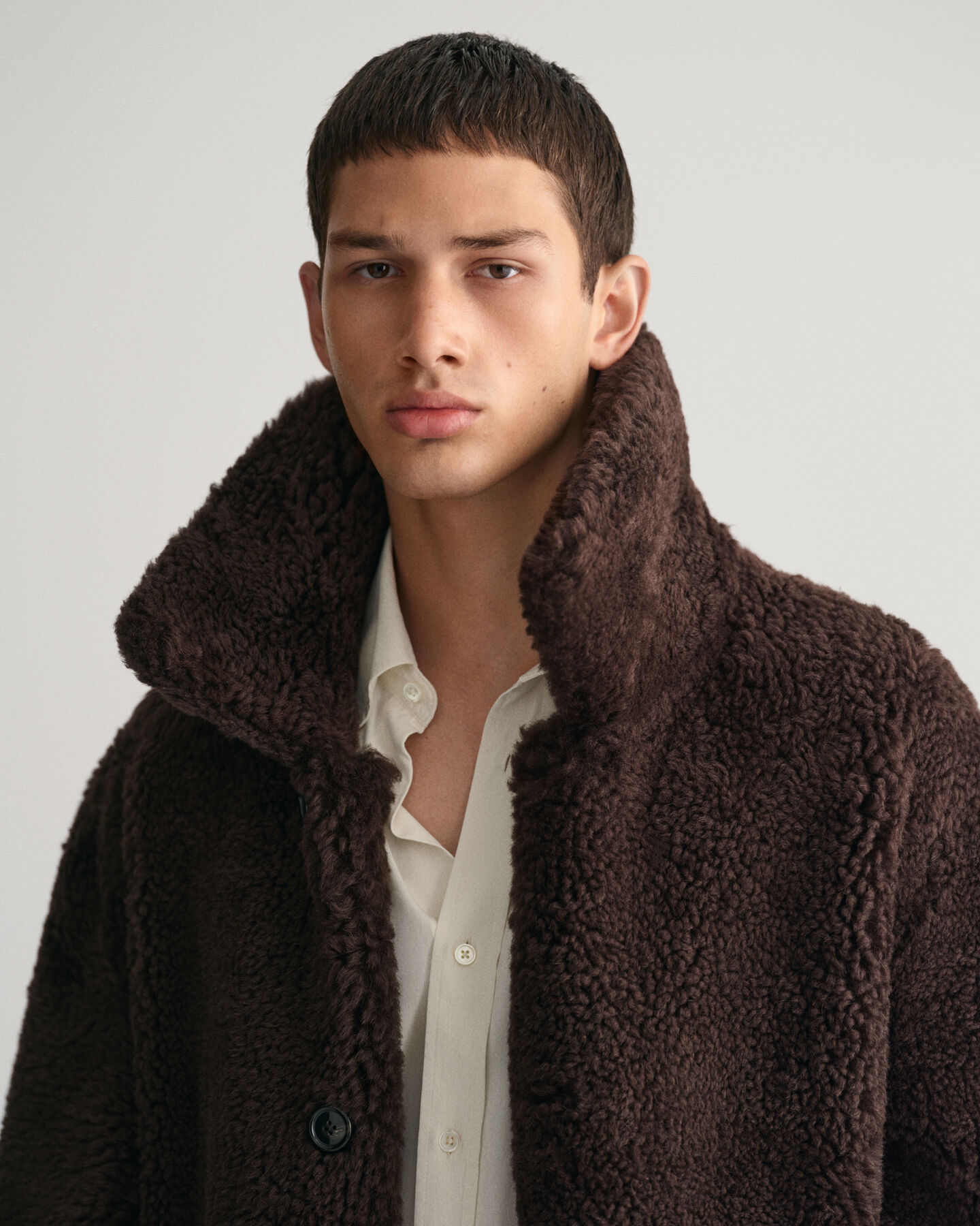 Cappotto in shearling