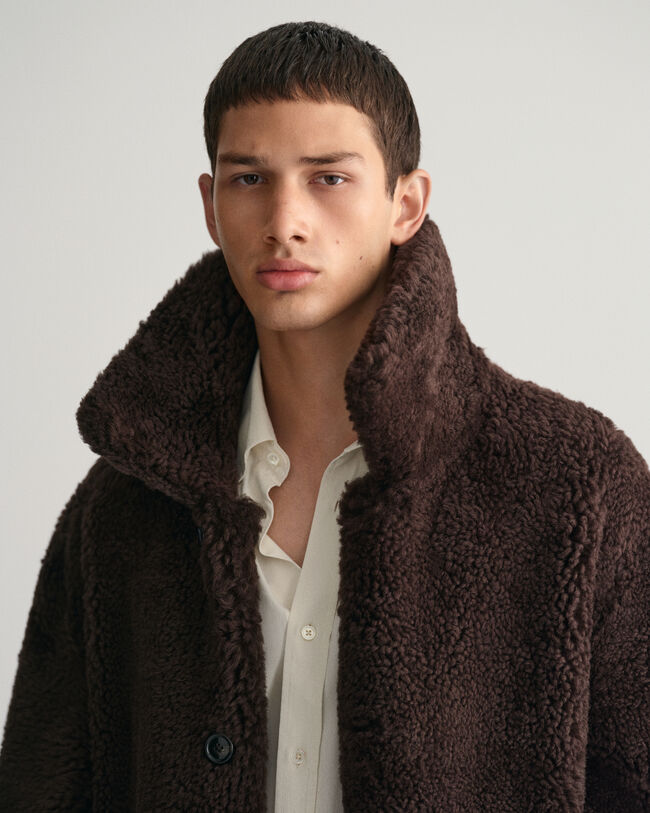 Cappotto in shearling