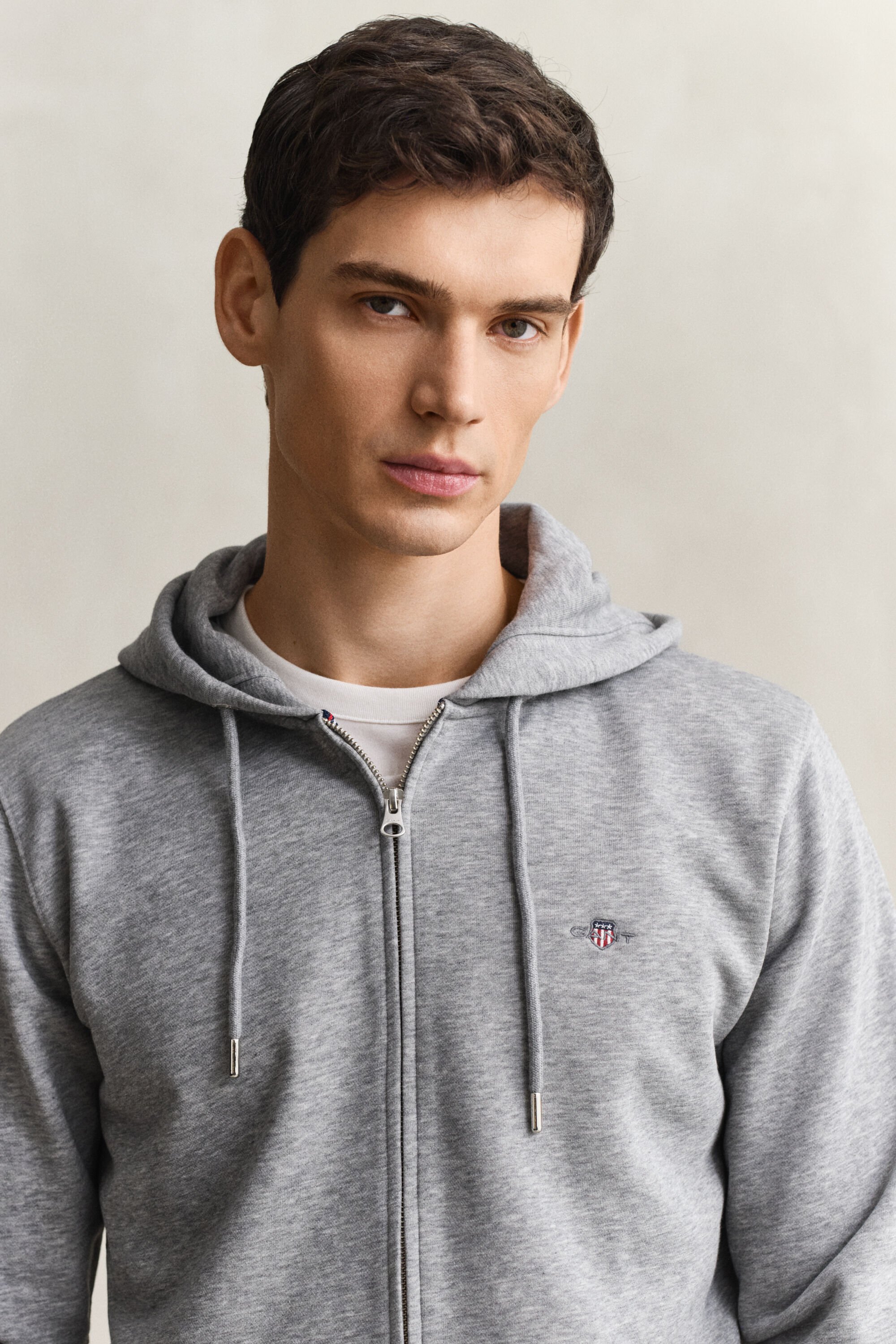 Felpa con cappuccio Shield con zip