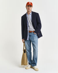 T-shirt Shield con scollo a V slim fit