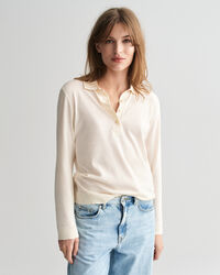 Polo maniche lunghe senza cuciture