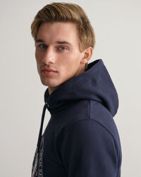 Felpa con cappuccio Sail Graphic