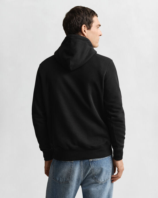 Felpa Shield con cappuccio