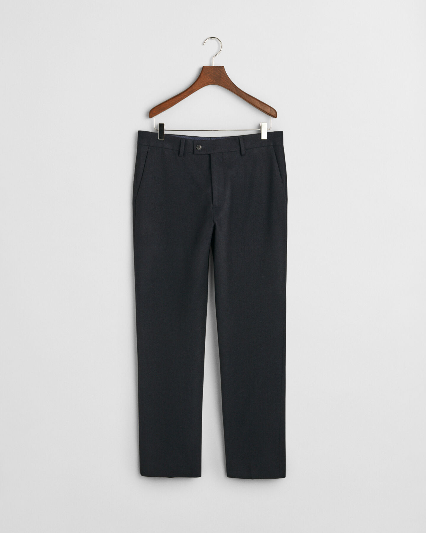 Pantaloni da abito con motivo a spina di pesce slim fit