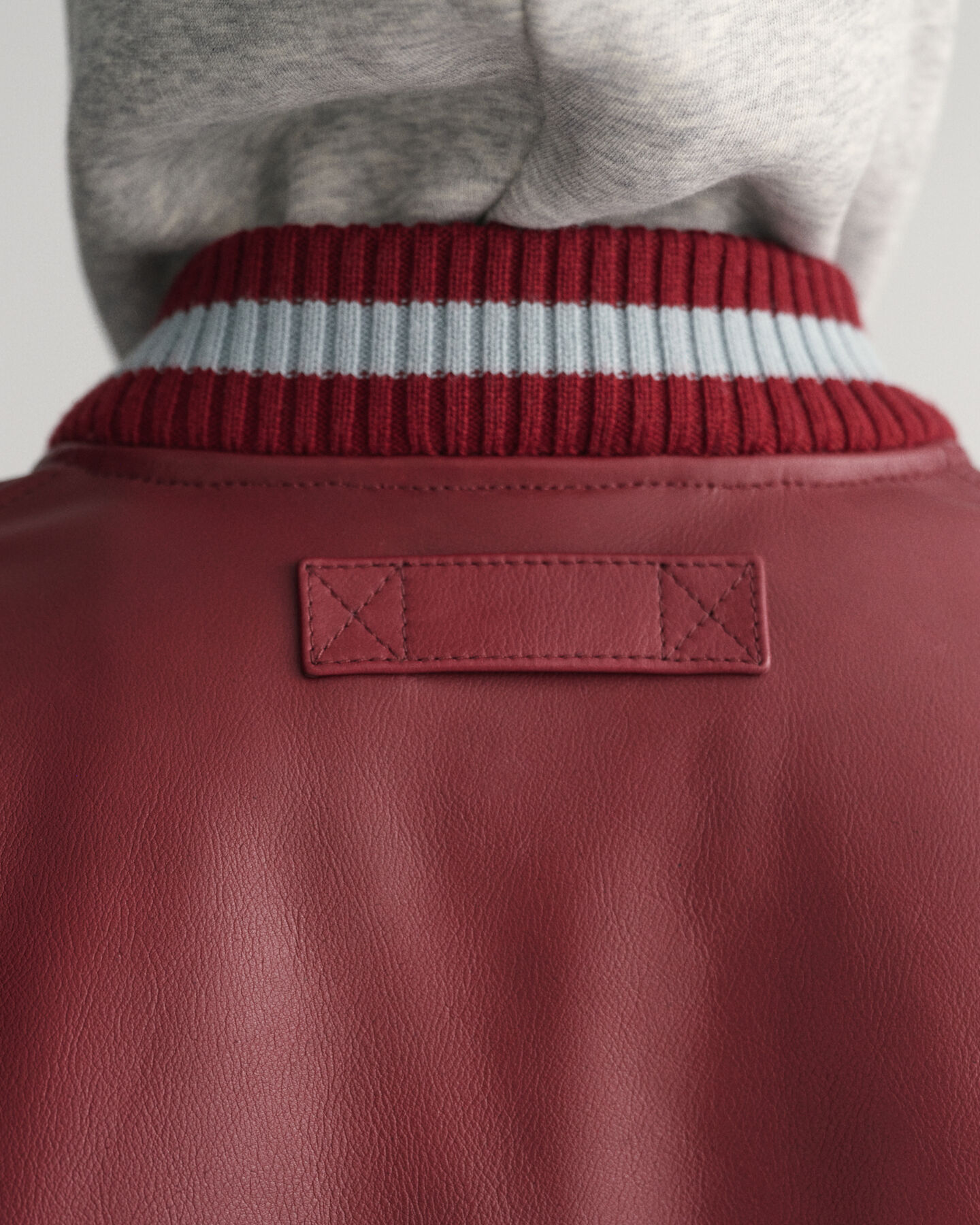 GANT Varsity Jacket in pelle