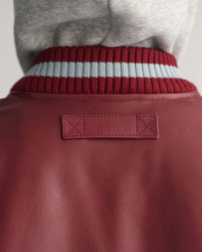 GANT Varsity Jacket in pelle