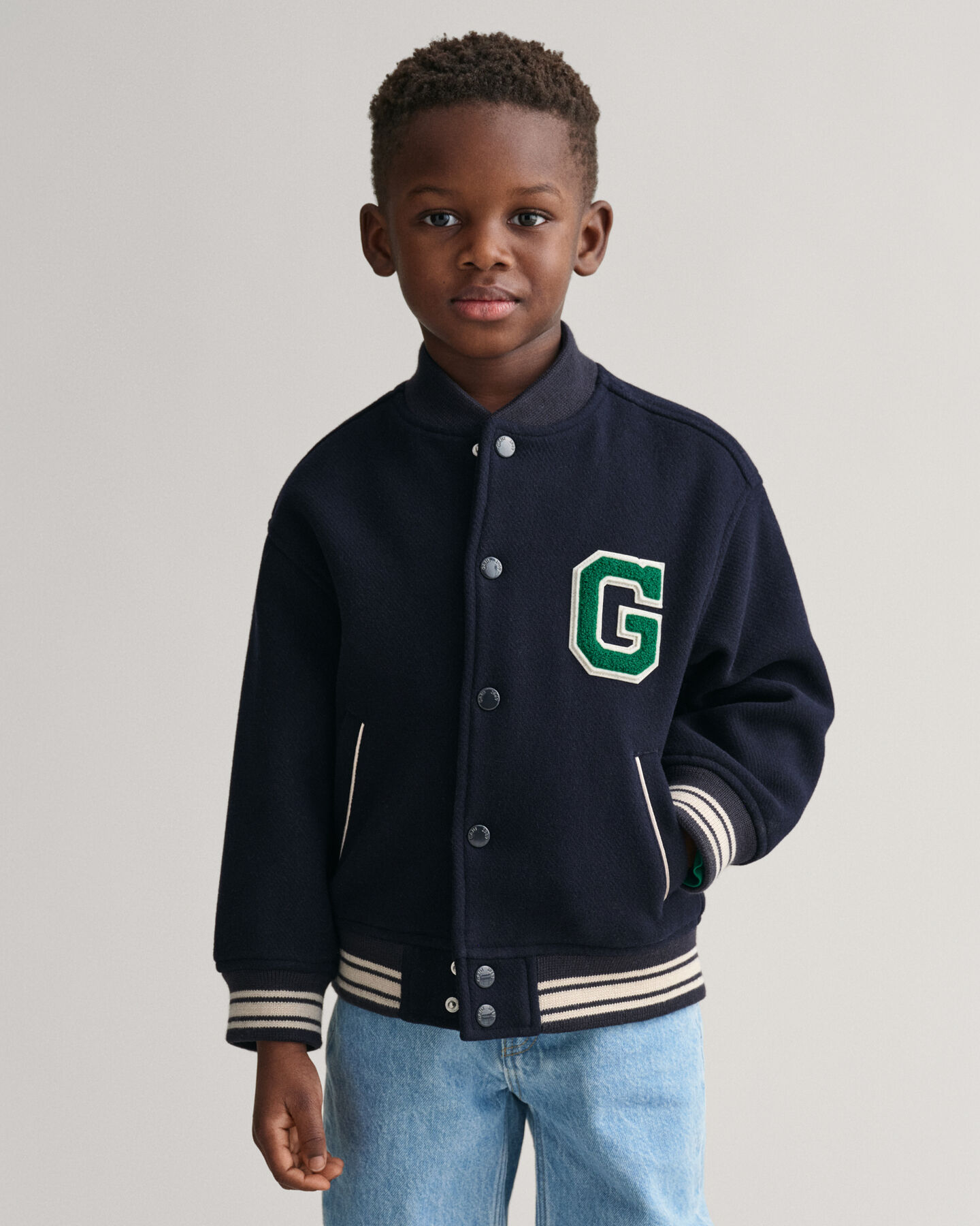 GANT Varsity Jacket in lana Kids