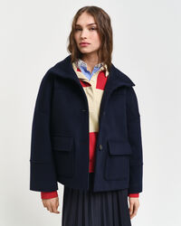 Giacca corta in lana