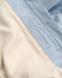 Giacca bomber in misto lino