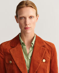 Blazer in velluto a coste slim