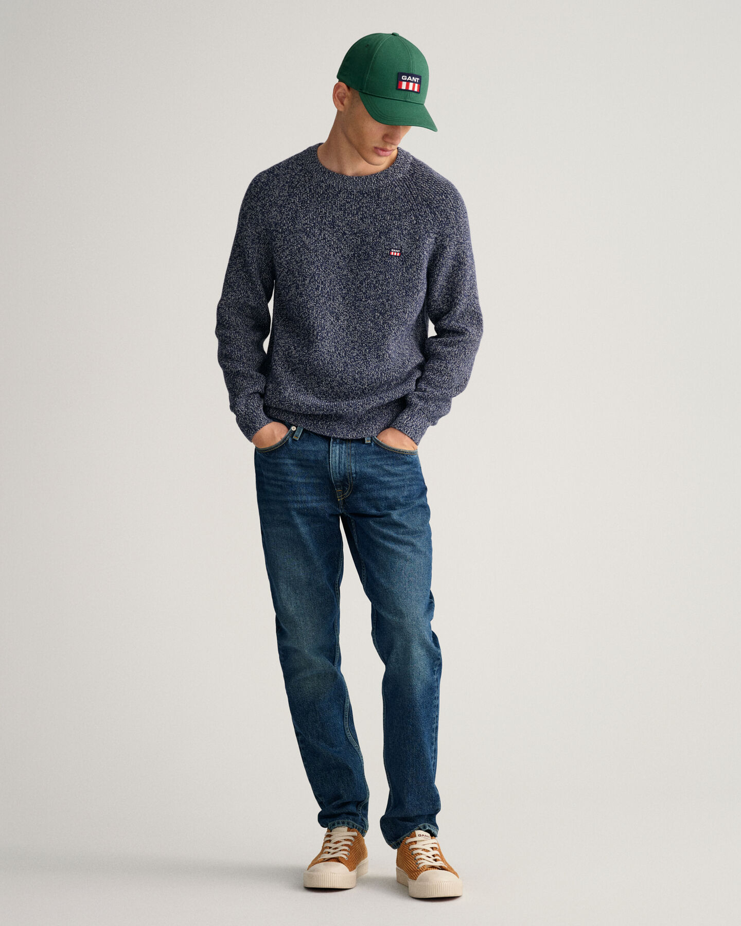 Capellino in twill Retro Shield