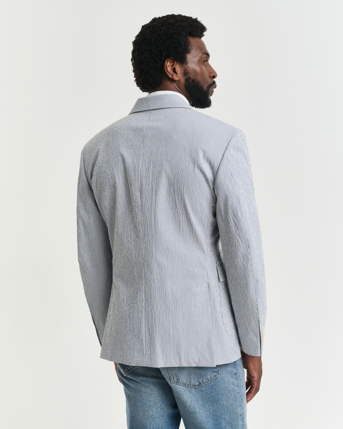 Giacca per abito seersucker slim fit