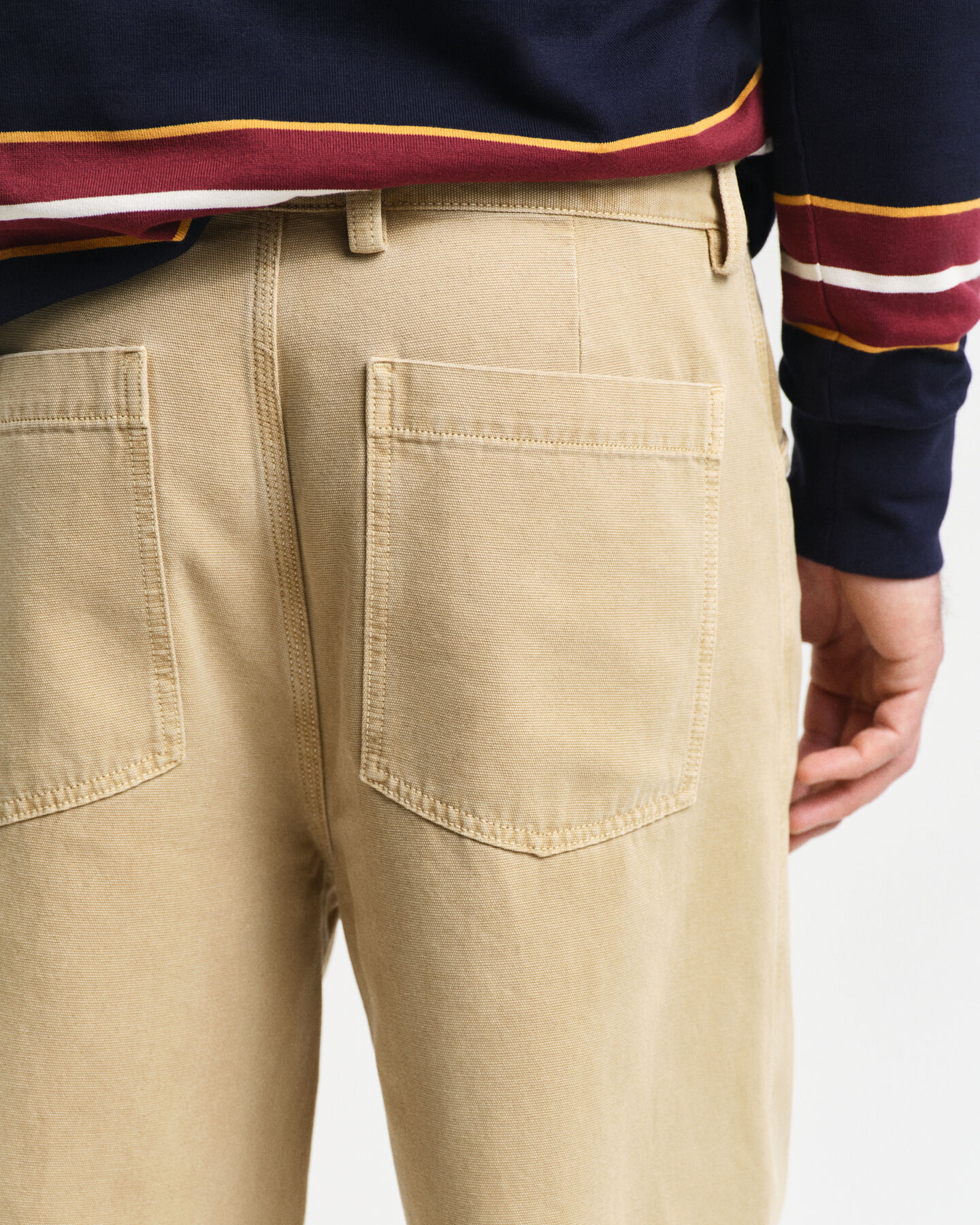 Pantaloni in tela relaxed fit