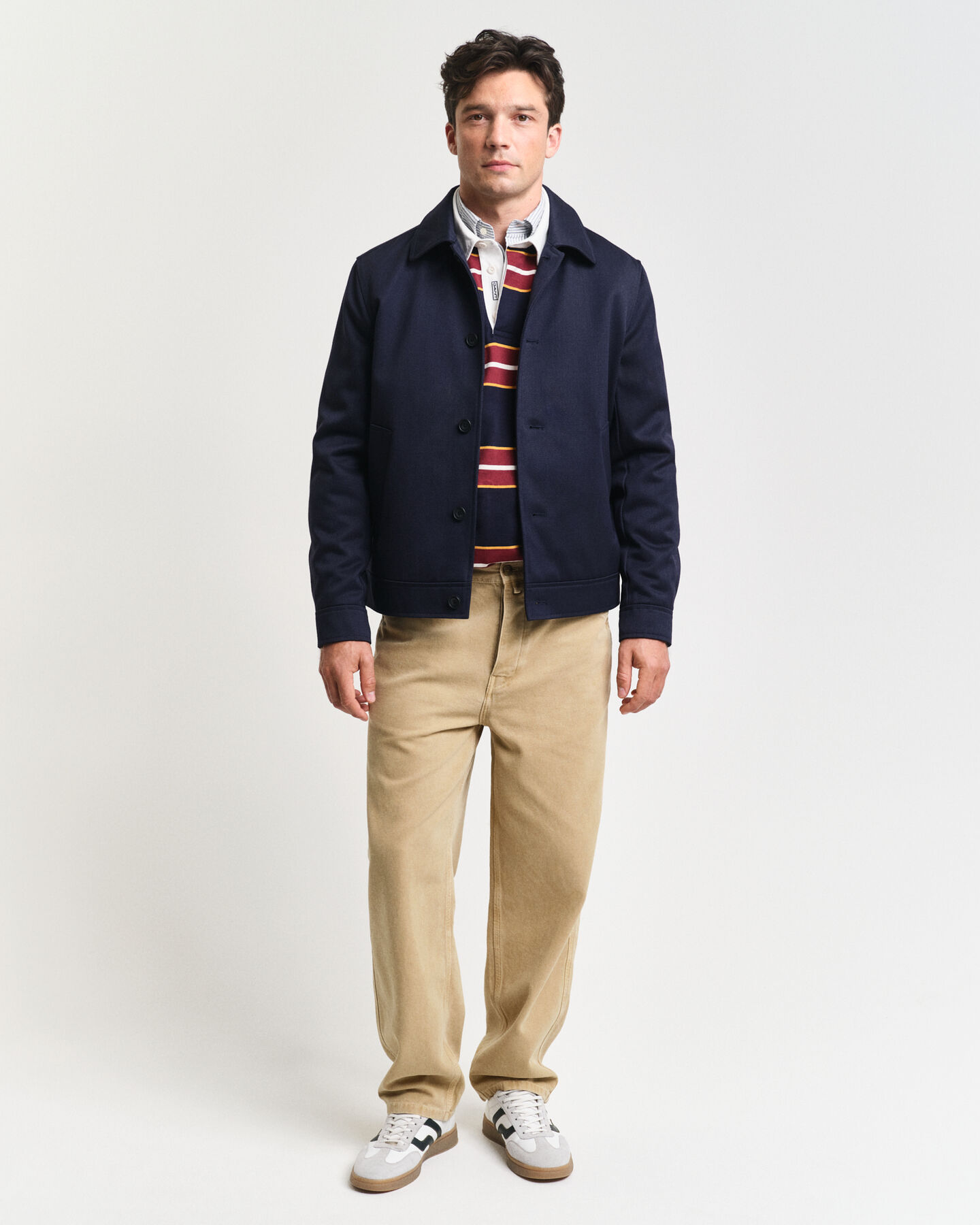 Pantaloni in tela relaxed fit