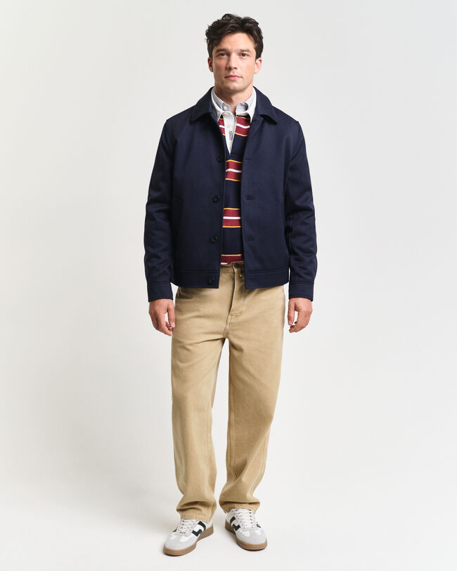 Pantaloni in tela relaxed fit