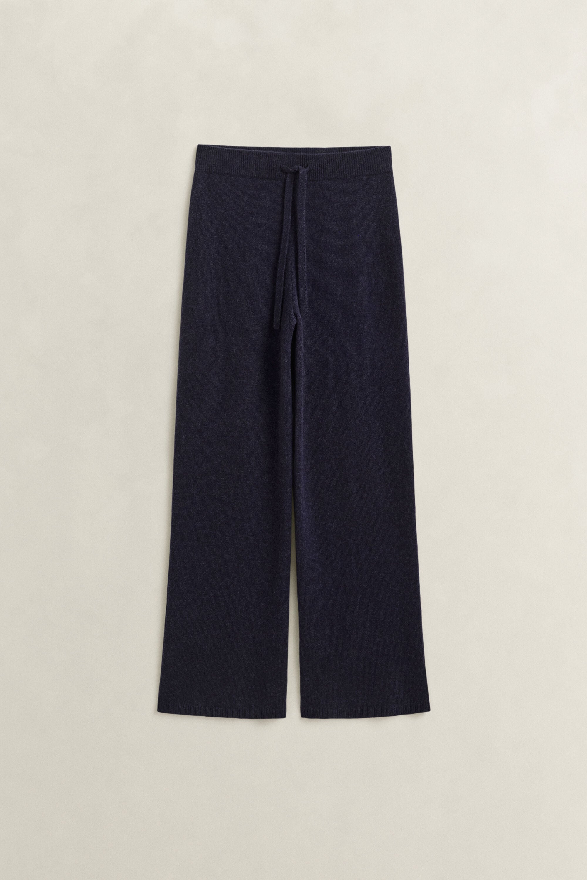 Pantaloni in lana misto cashmere